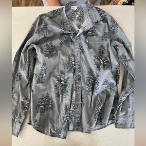 Walker Refinery button down Bigfoot shirt